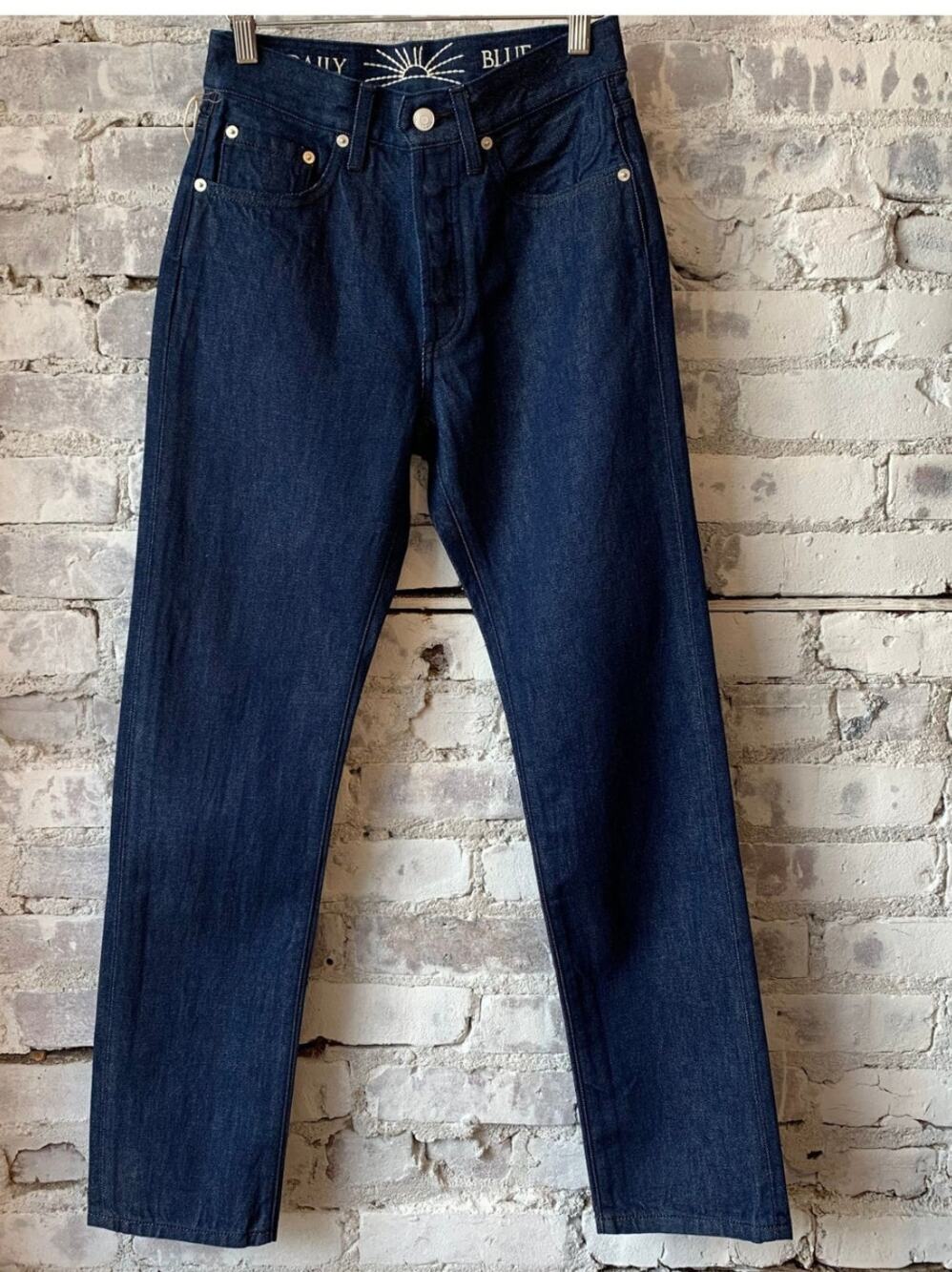 DAILY BLUE AG Adriano Goldschmied Women's High Rise Jeans 28 Straight NWT